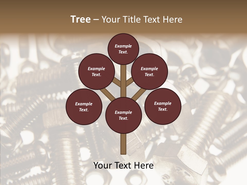 Tool Supplies Steel PowerPoint Template