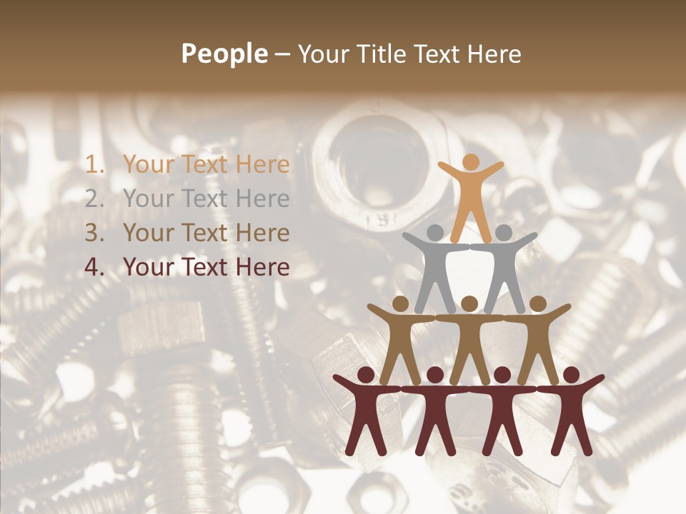 Tool Supplies Steel PowerPoint Template