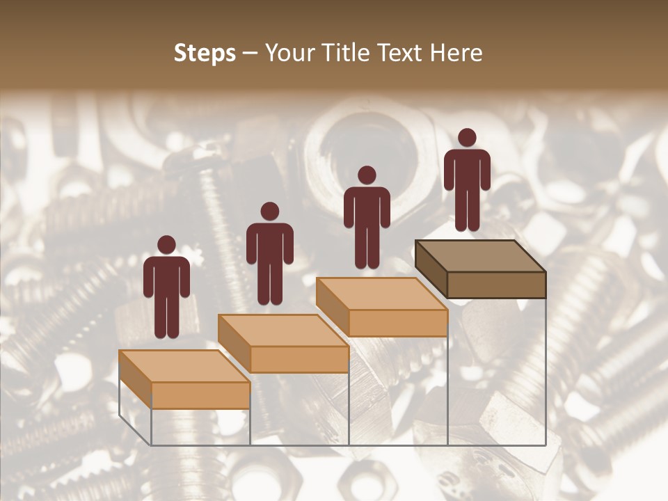 Tool Supplies Steel PowerPoint Template