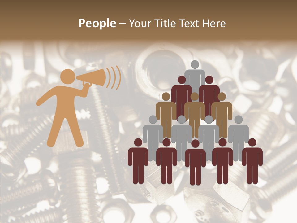 Tool Supplies Steel PowerPoint Template