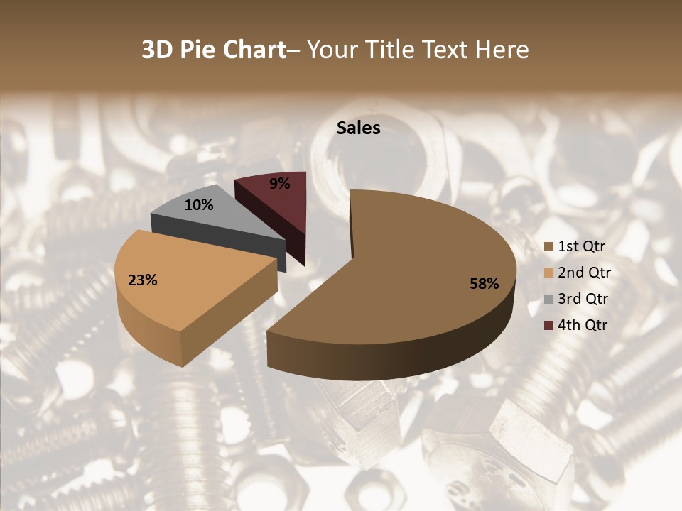Tool Supplies Steel PowerPoint Template