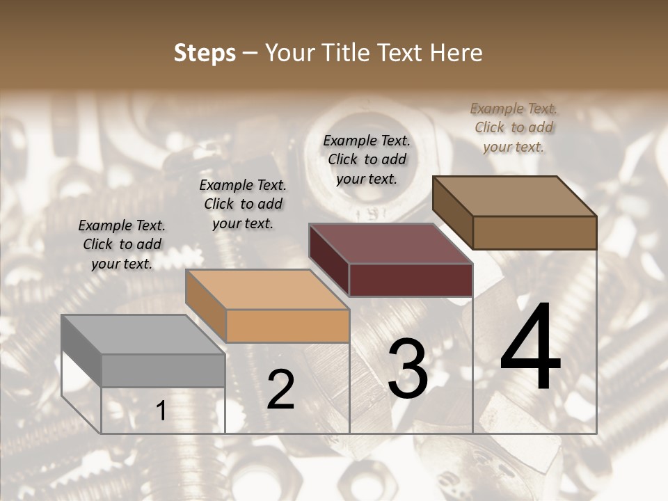 Tool Supplies Steel PowerPoint Template