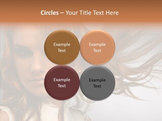 Female Lady Coquette PowerPoint Template