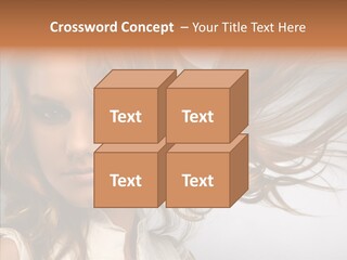 Female Lady Coquette PowerPoint Template