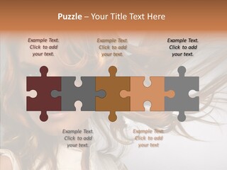 Female Lady Coquette PowerPoint Template