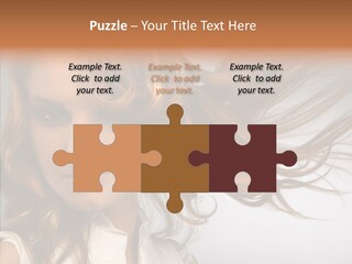 Female Lady Coquette PowerPoint Template