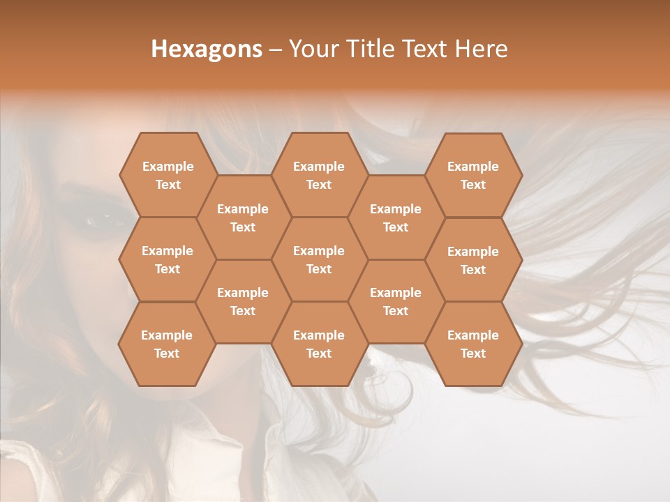 Female Lady Coquette PowerPoint Template