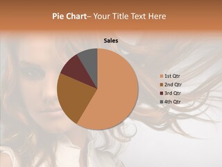 Female Lady Coquette PowerPoint Template