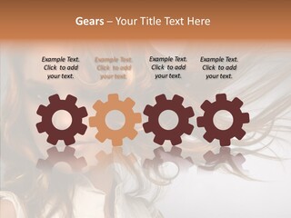 Female Lady Coquette PowerPoint Template