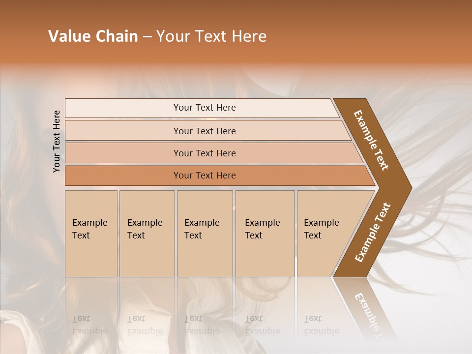 Female Lady Coquette PowerPoint Template