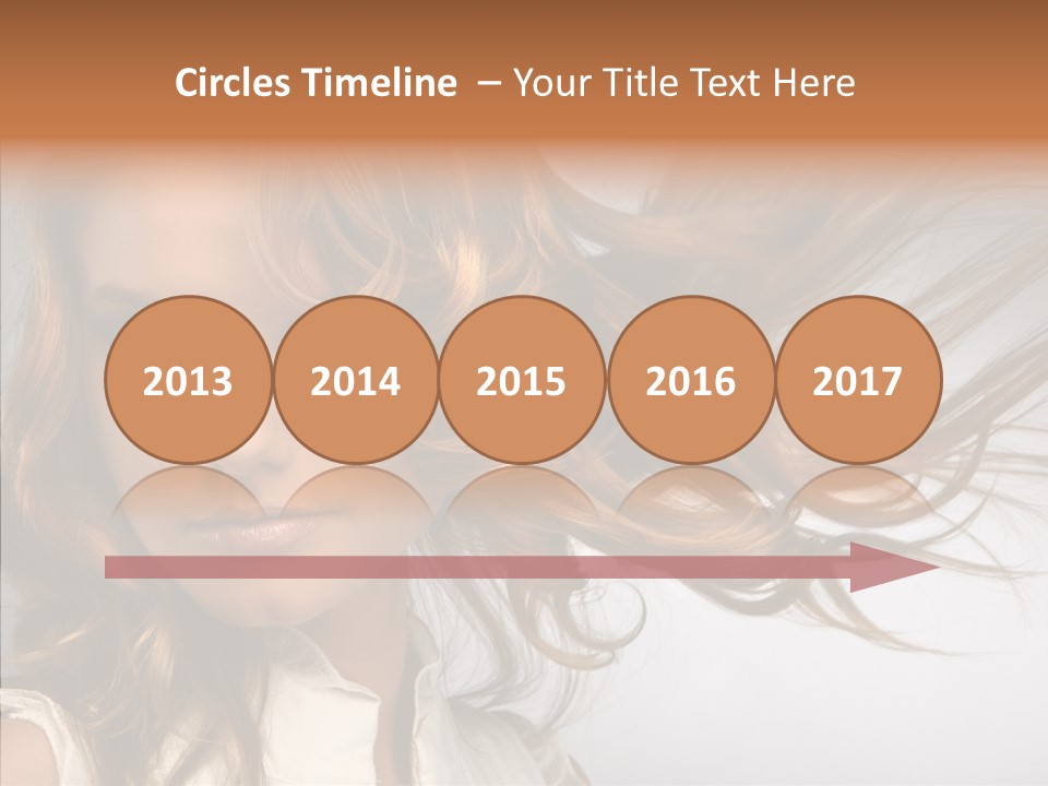 Female Lady Coquette PowerPoint Template