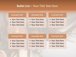 Female Lady Coquette PowerPoint Template