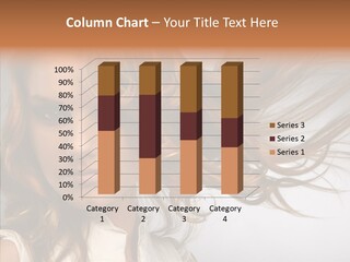 Female Lady Coquette PowerPoint Template