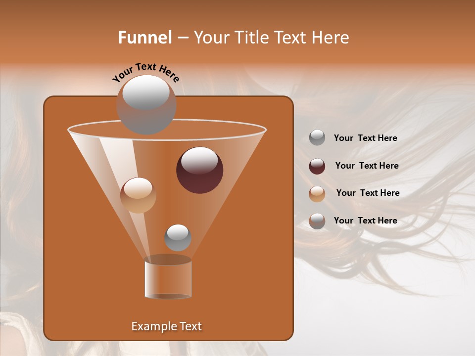 Female Lady Coquette PowerPoint Template