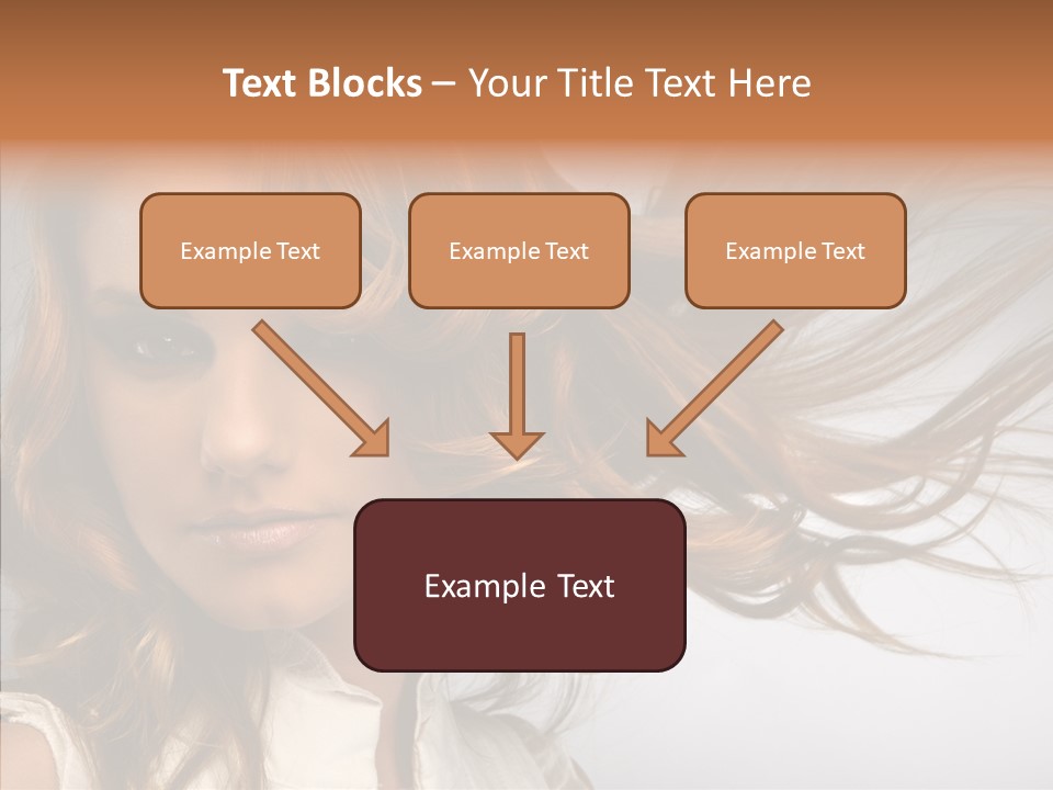 Female Lady Coquette PowerPoint Template