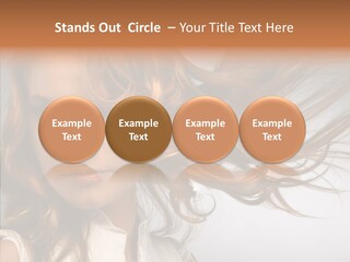 Female Lady Coquette PowerPoint Template