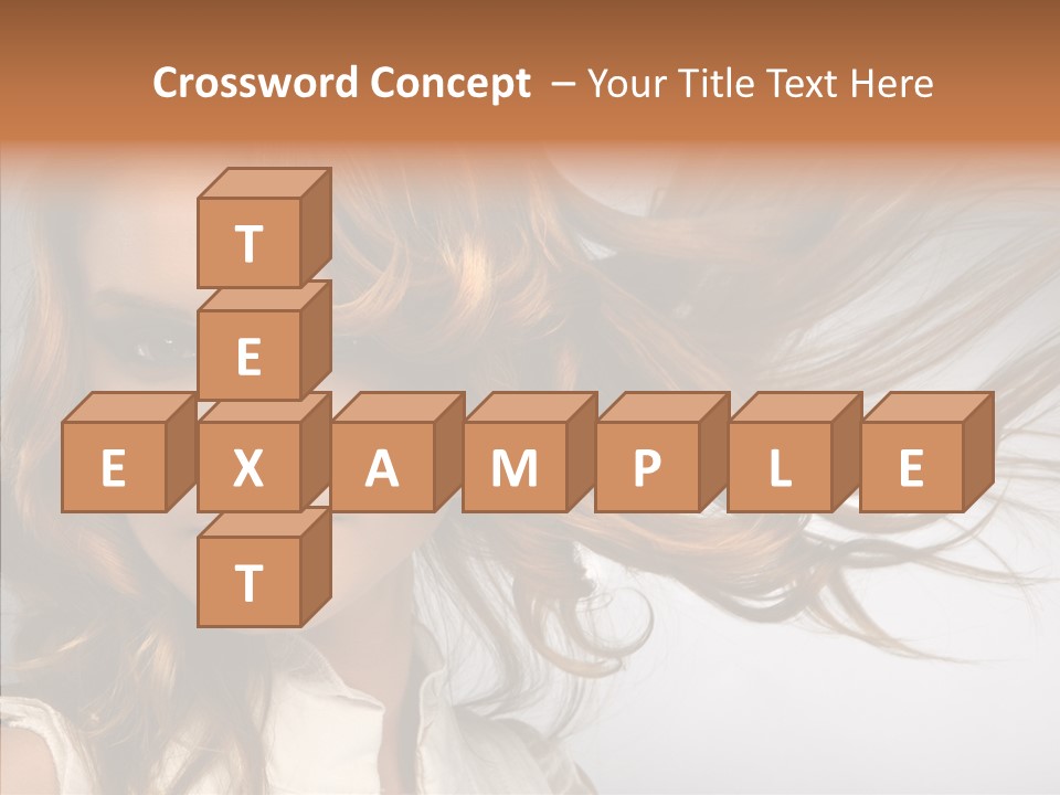 Female Lady Coquette PowerPoint Template