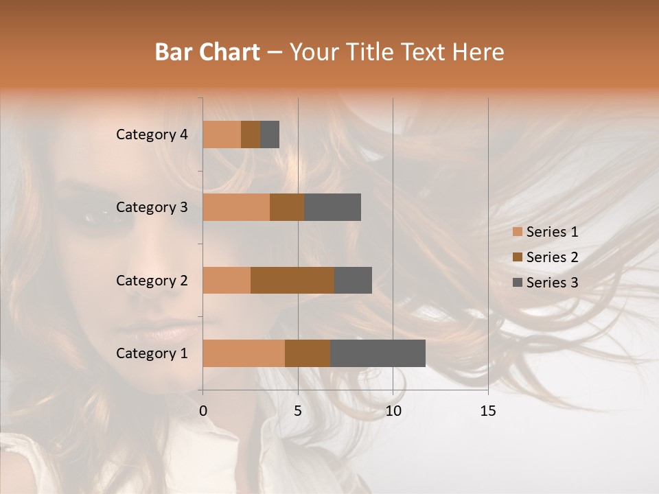 Female Lady Coquette PowerPoint Template