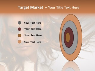 Female Lady Coquette PowerPoint Template