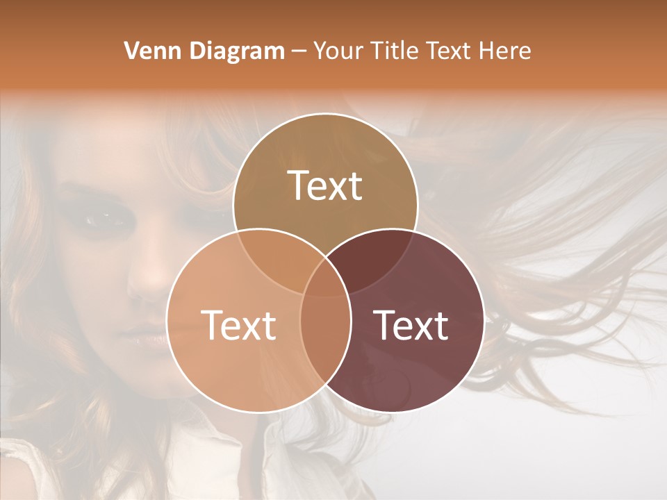 Female Lady Coquette PowerPoint Template
