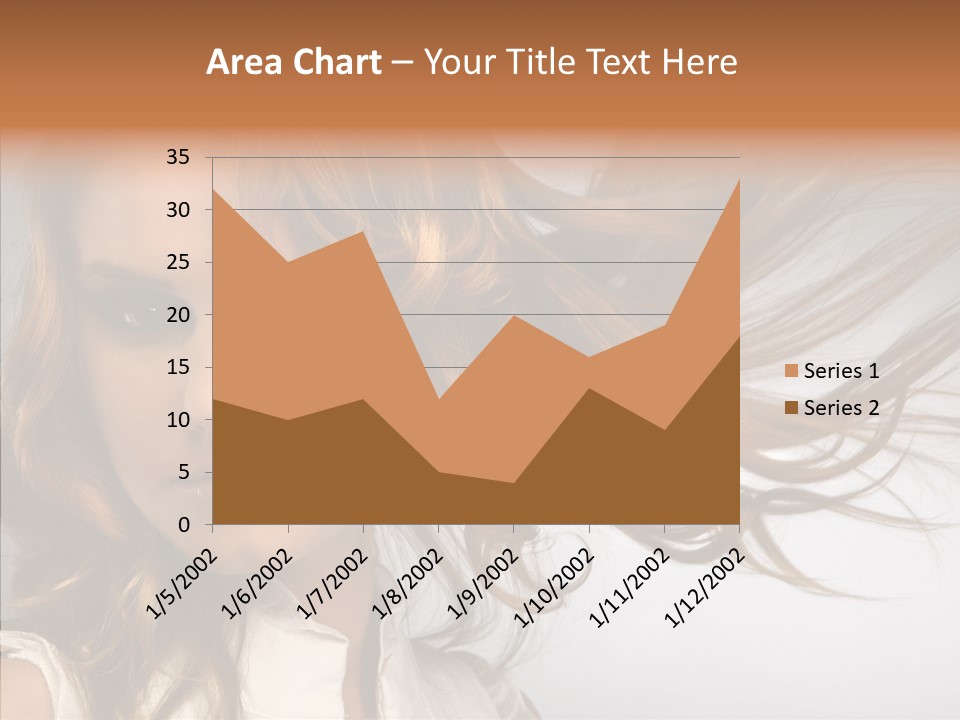 Female Lady Coquette PowerPoint Template