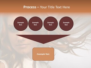 Female Lady Coquette PowerPoint Template