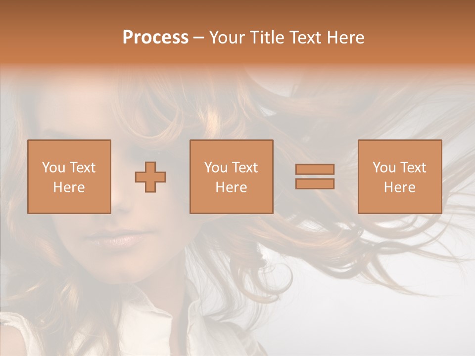 Female Lady Coquette PowerPoint Template