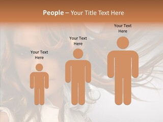 Female Lady Coquette PowerPoint Template