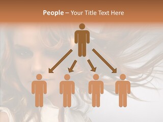 Female Lady Coquette PowerPoint Template
