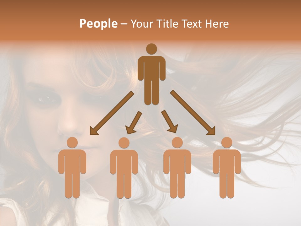 Female Lady Coquette PowerPoint Template