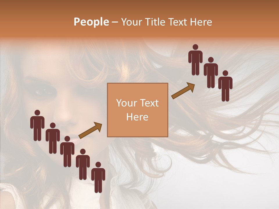 Female Lady Coquette PowerPoint Template