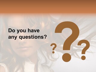 Female Lady Coquette PowerPoint Template