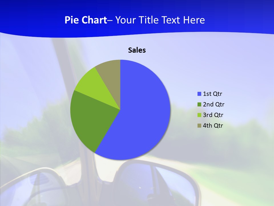 Zoom Blurred Accelerated PowerPoint Template