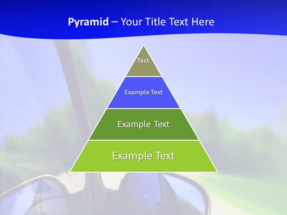 Zoom Blurred Accelerated PowerPoint Template