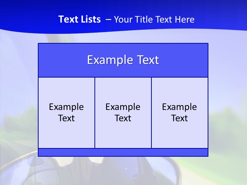 Zoom Blurred Accelerated PowerPoint Template