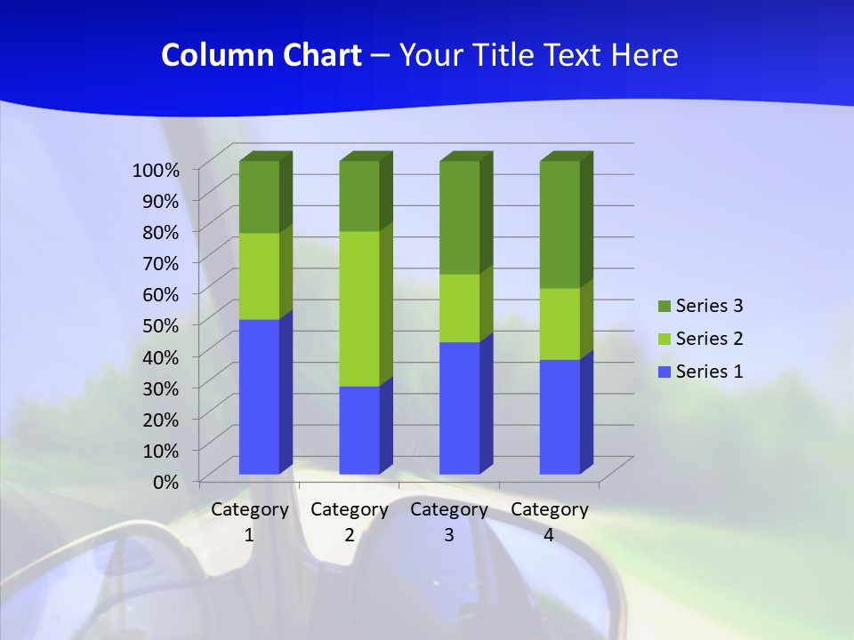 Zoom Blurred Accelerated PowerPoint Template