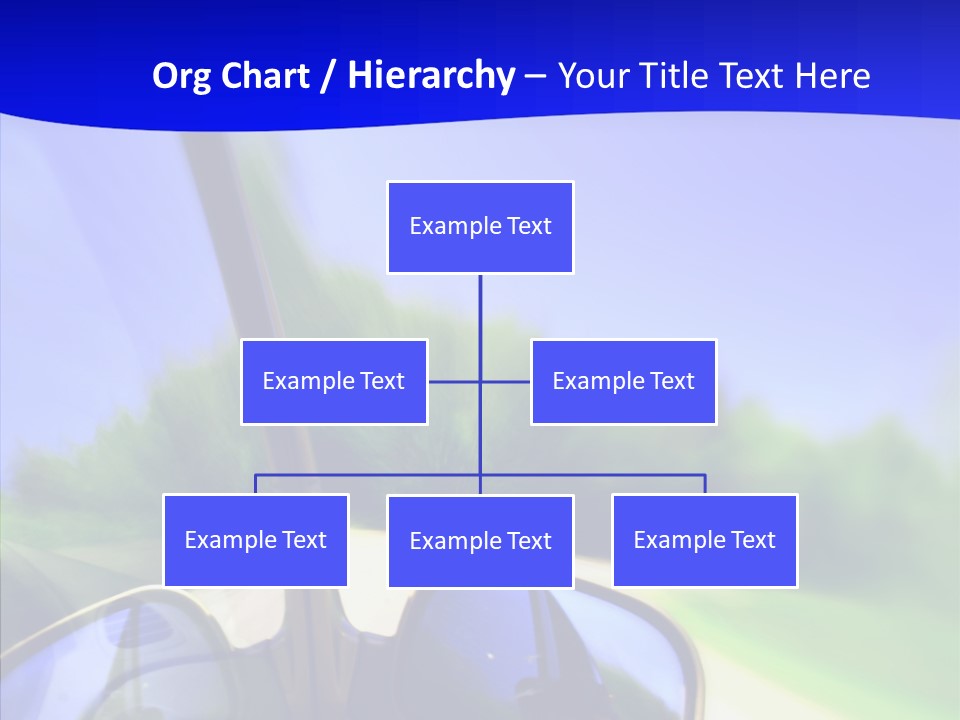 Zoom Blurred Accelerated PowerPoint Template