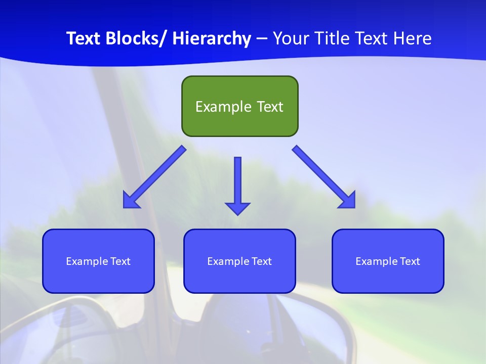 Zoom Blurred Accelerated PowerPoint Template