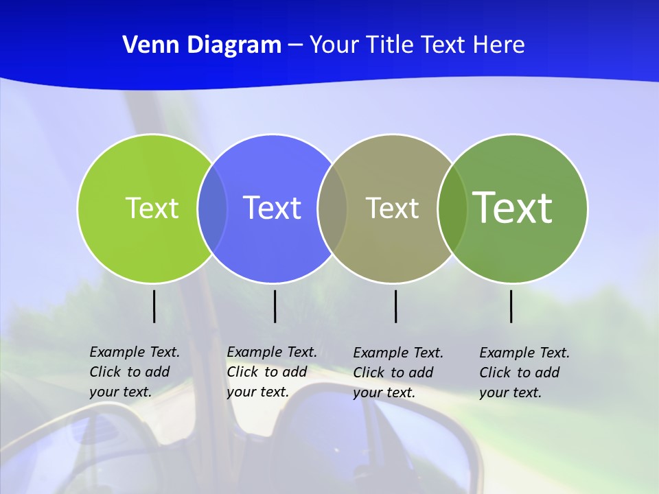 Zoom Blurred Accelerated PowerPoint Template