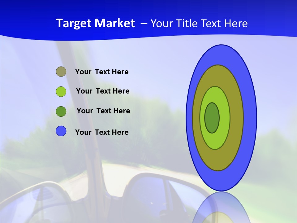 Zoom Blurred Accelerated PowerPoint Template