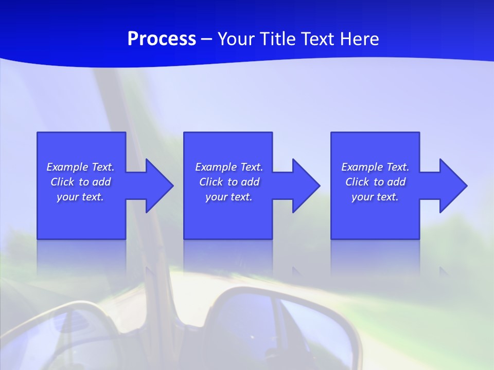 Zoom Blurred Accelerated PowerPoint Template
