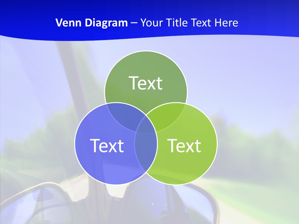 Zoom Blurred Accelerated PowerPoint Template