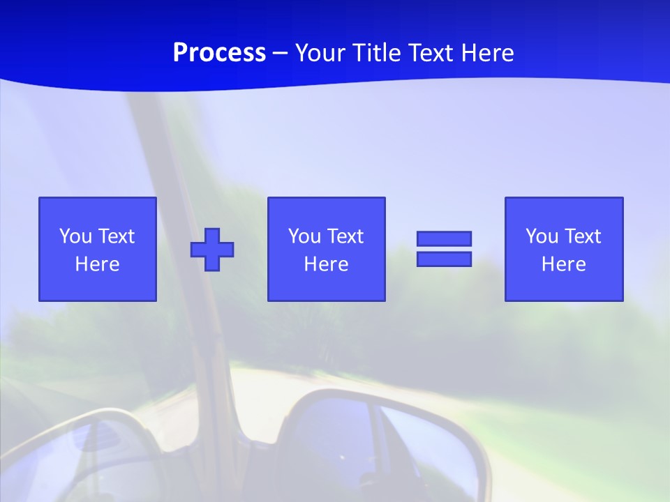 Zoom Blurred Accelerated PowerPoint Template
