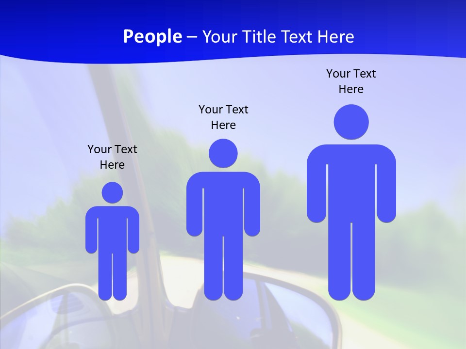 Zoom Blurred Accelerated PowerPoint Template