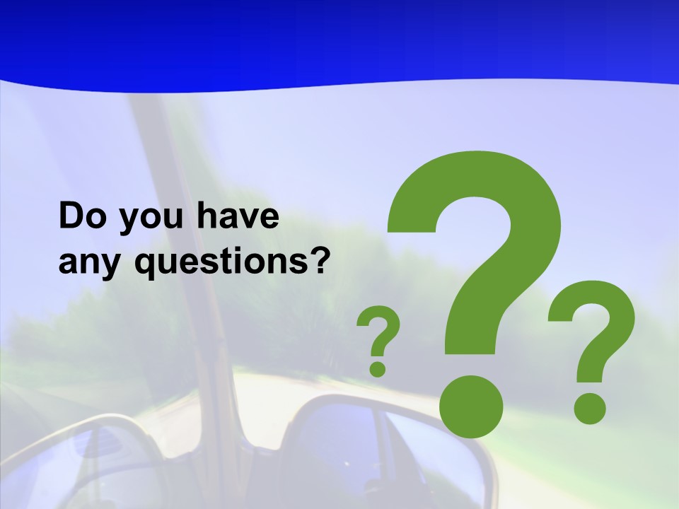 Zoom Blurred Accelerated PowerPoint Template