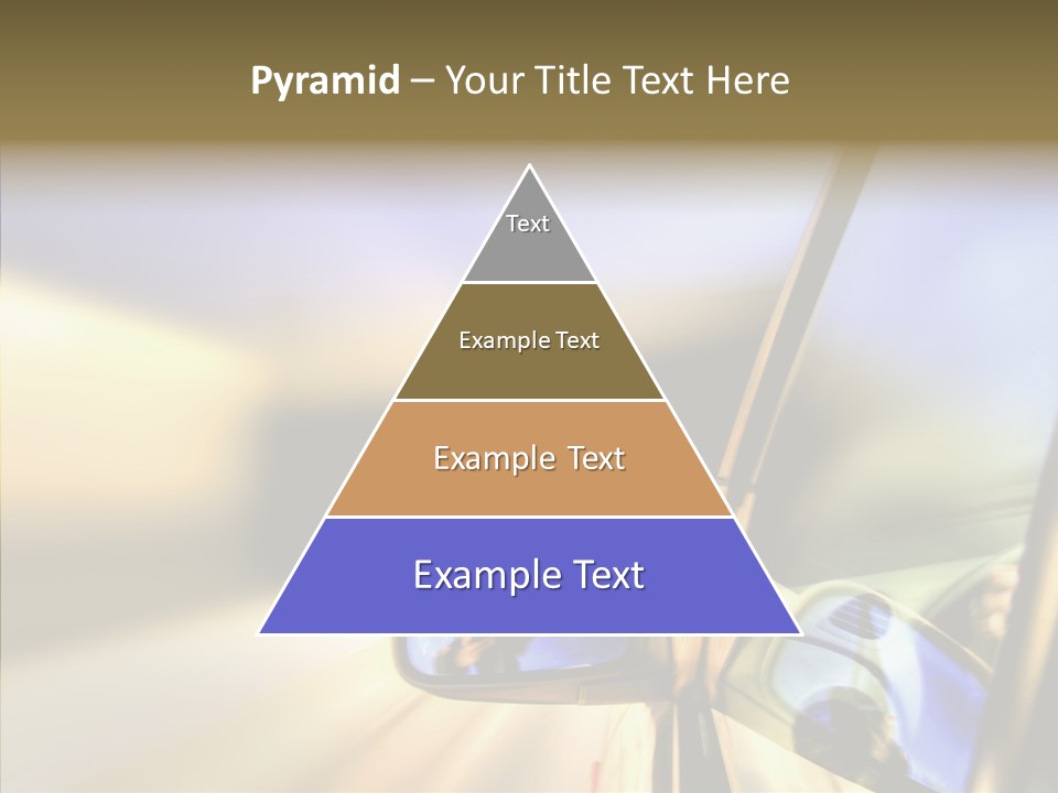 Riding Blue Accelerate PowerPoint Template