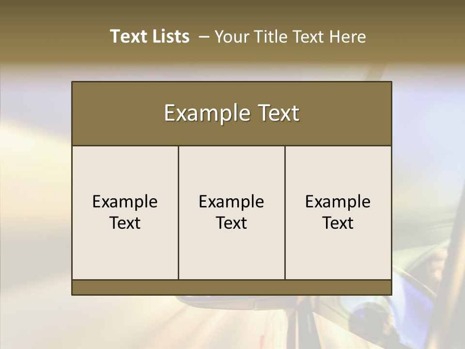 Riding Blue Accelerate PowerPoint Template