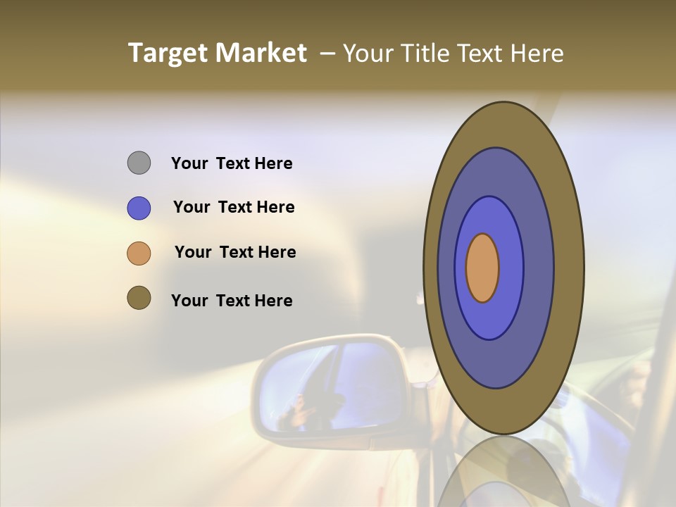 Riding Blue Accelerate PowerPoint Template