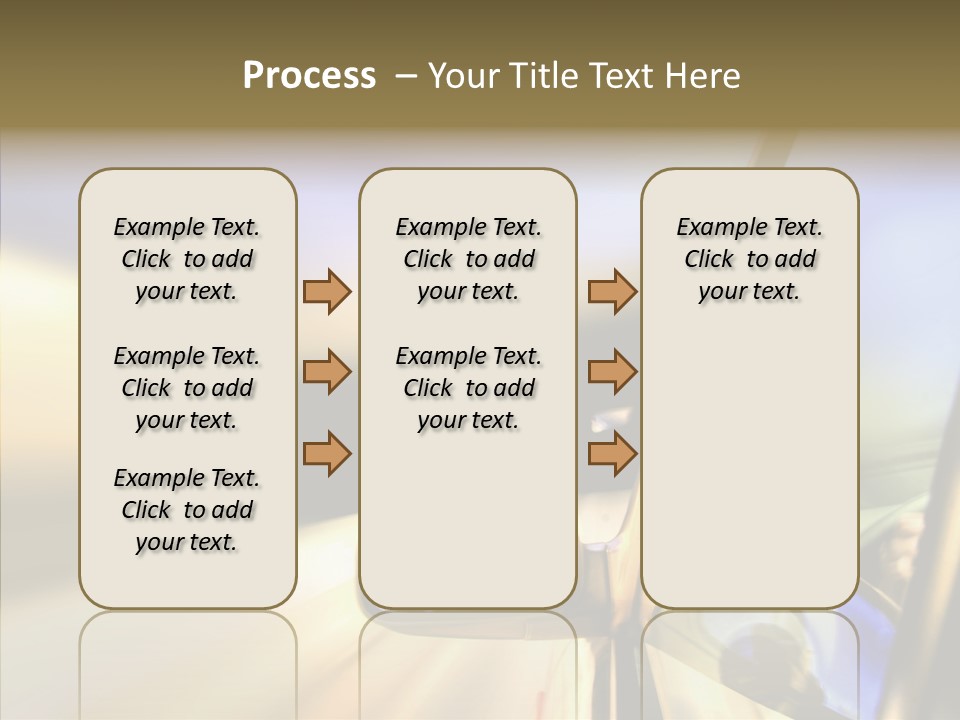 Riding Blue Accelerate PowerPoint Template