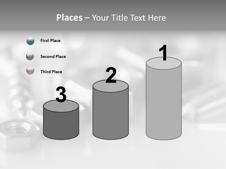 Screw Design Home PowerPoint Template